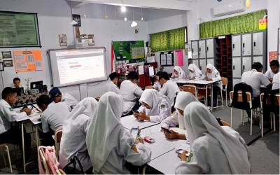 MTsN 10 Kuningan Siapkan Mental Siswa Melalui Simulasi TKA Edubrand