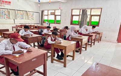 Antusiasme Pendaftar Tinggi, MTsN 10 Kuningan Laksanakan Tes PMBM Gelombang II