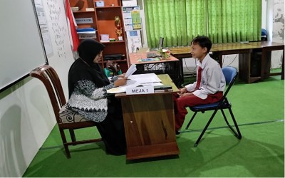 Menuju Kelas Digital, 35 Siswa MTsN 10 Kuningan Jalani Tes Wawancara