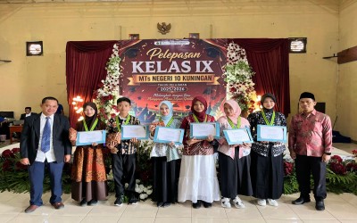 Paguyuban Orang Tua Siswa MTsN 10 Kuningan Gelar Pelepasan Kelas IX Bertema “Melangkah dengan Ilmu, Menggapai Masa Depan Gemilang”